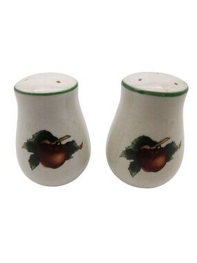 Citation The Cades Cove Collection Apple Print Salt and Pepper Shakers